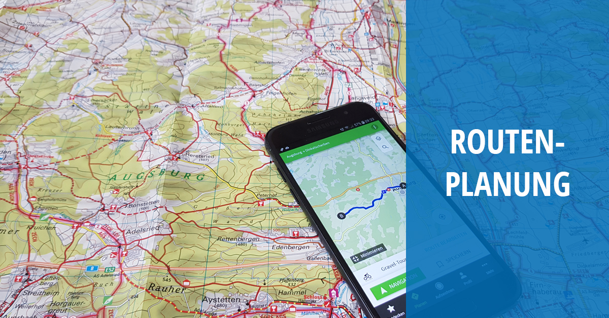 Routenplanung für Fahrradtouren – digital und per Faltkarte | Mein ...