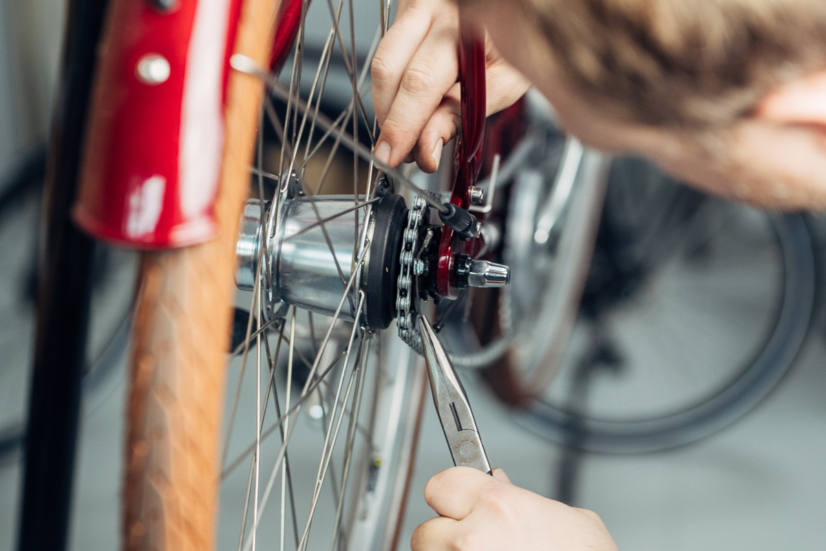 fahrrad hinterrad ausbauen 7 gang nabenschaltung